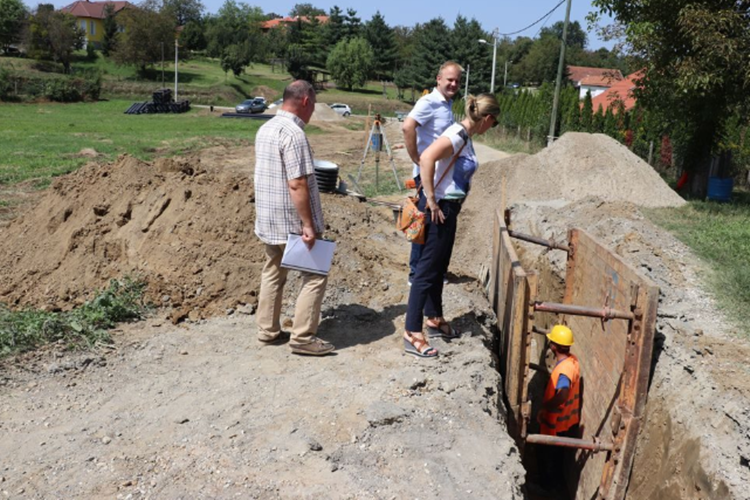 U tijeku je izgradnja sustava odvodnje u dijelu naselja Vinica u Koprivnici