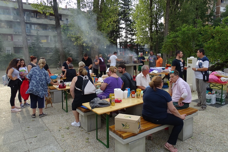 Druženje na novouređenom „Bregecu“ na varaždinskoj Banfici - gradonačelnik Čehok: Gdje se građani dogovore i mi ćemo pomoći
