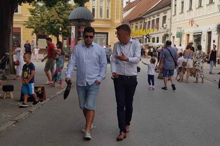 O čemu su na Špancirfestu razgovarali glasnogovornik HNS-a Lukačić i saborski zastupnik i gradonačelnik Vrgorca Pranić?