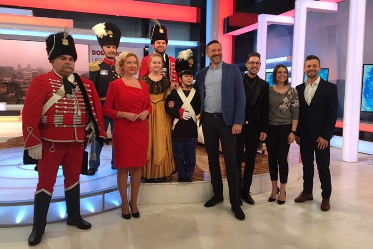 I ove godine Svečani bal predstavljen u emisiji „Dobro jutro, Hrvatska"