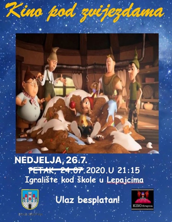 Crtani film "Sedmi patuljak" večeras u Lepajcima!