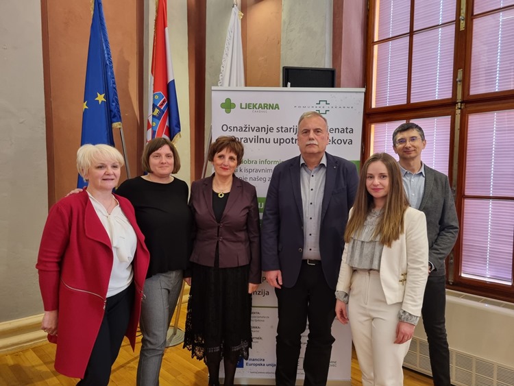Ljekarna Čakovec predstavila svoj prvi europski projekt - Kroz predavanja i radionice educirat će starije osobe o kroničnim nezaraznim bolestima