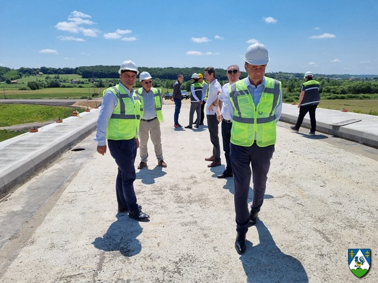 Župan Koren obišao radove na izgradnji drugog kolosijeka željezničke pruge Križevci-Koprivnica-državna granica