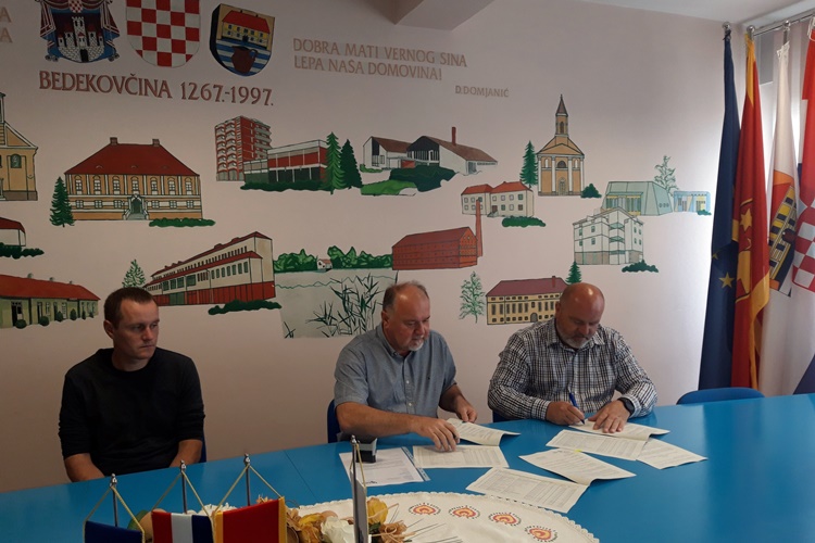 Načelnik Ban potpisao ugovor za evidentiranje 25 km nerazvrstanih cesta u Bedekovčini
