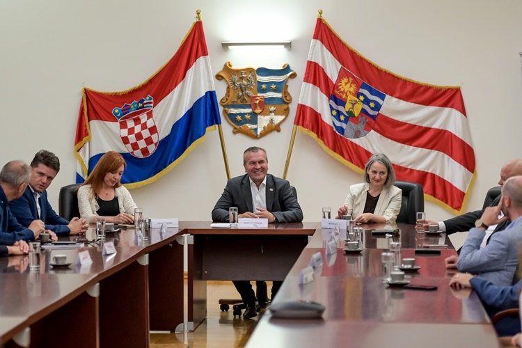 Župan Stričak primio predstavnike grada Ravensburga uoči zajedničkog koncerta glazbenih škola