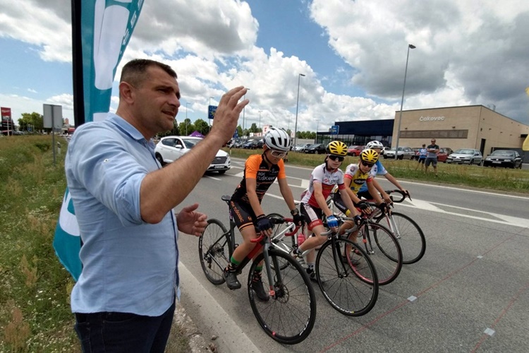 FOTO Utrkom sa startom i ciljem u Čakovcu započelo Nacionalno prvenstvo u cestovnom biciklizmu