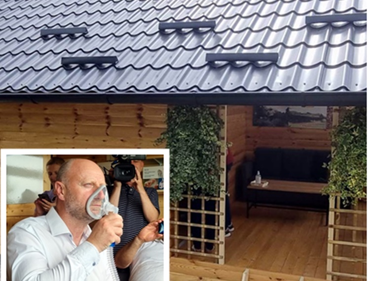 U Maču otvorena apiterapijska kućica , a tretman je isprobao i župan Kolar