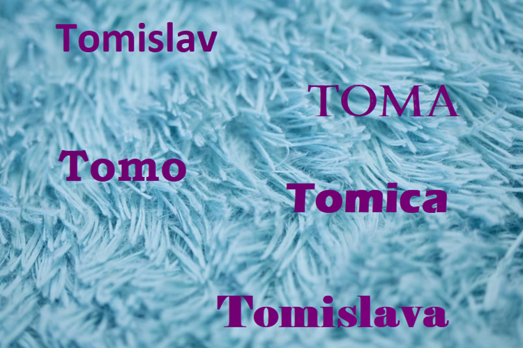 Sretan imendan svim Tomekima i Tomicama!