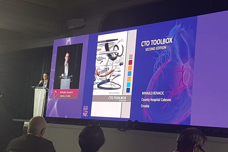PONOS ČAKOVEČKE BOLNICE Kardiolog dr. Kovačić prezentirao i podijelio svoju knjigu kolegama stručnjacima na najvećem svjetskom kongresu u Francuskoj
