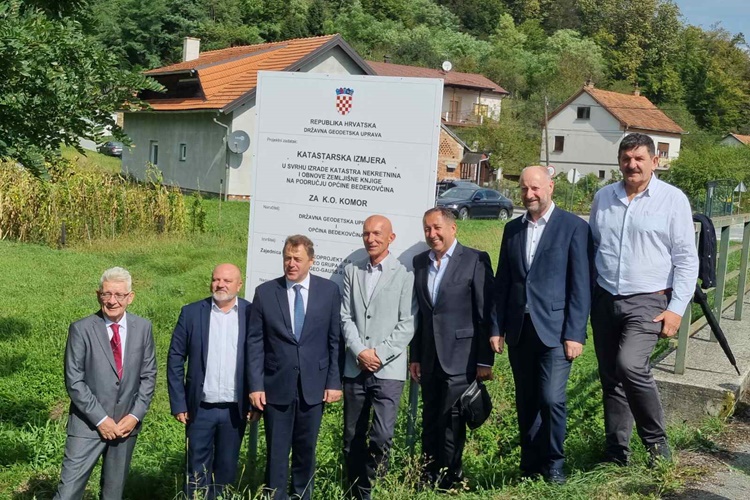 Veliki projekt Općine Bedekovčina - Kreće katastarska izmjera za katastarsku općinu Komor