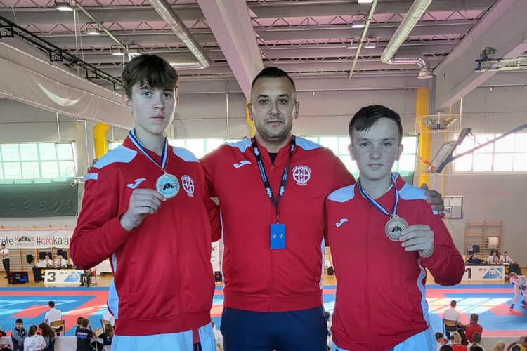 Karatisti briljirali: Martin Kokot viceprvak Hrvatske, Jakov Kostanjevac brončani