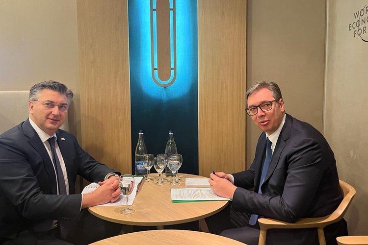 Plenković na čašici razgovora s Vučićem - evo koja o čemu su pričali