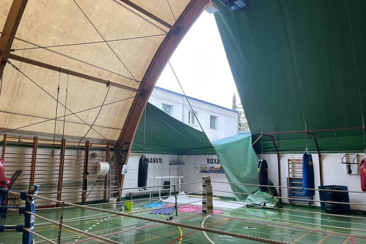 FOTO U nevremenu stradao Balon 2 u varaždinskom Graberju: "Godinama upozoravamo i molimo da se nešto poduzme. Sramite se!!"