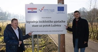 Dovršena biciklističko-pješačka staza uz Lužnicu u Općini Pušća – projekt je vrijedan oko 8,5 milijuna kuna