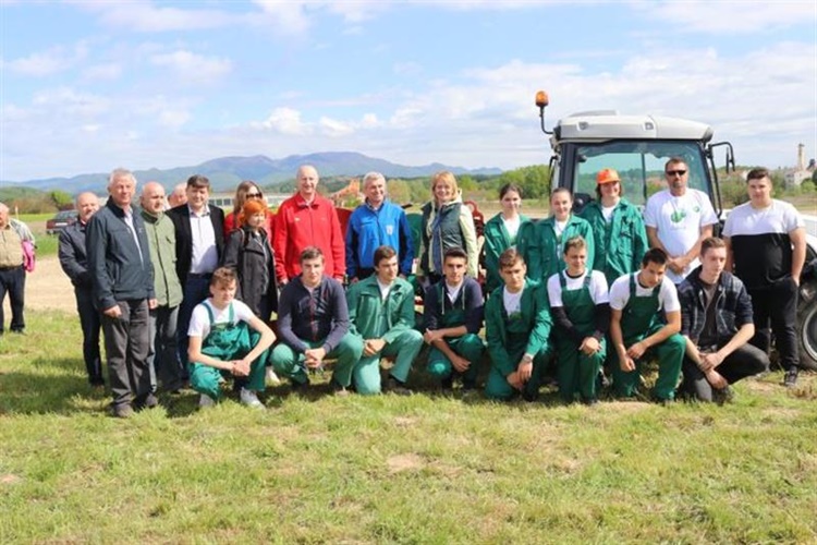 Najbolji orači Krapinsko-zagorske županije Vilko Kukec i Stjepan Počekal