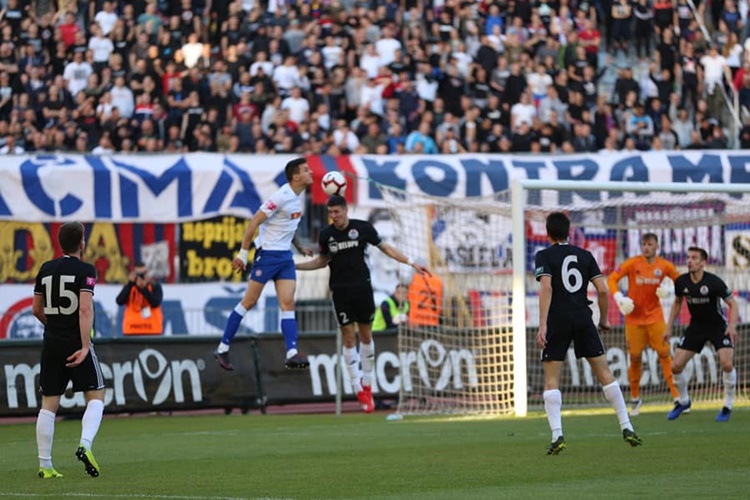 Slaven Belupo poražen od Hajduka na Poljudu