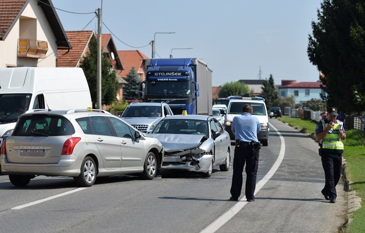 PONOVO NESREĆA  U VARAŽDINSKOJ ŽUPANIJI: Zbog sudara zatvorena cesta kod Ludbrega